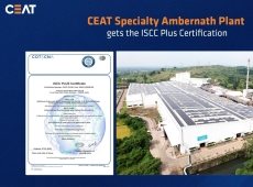 CEAT Specialty Ambernath Plant Receives ISCC Plus Certification