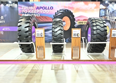 Apollo Tyres Unveils New Radial Tyres at Bauma ConExpo India 2024