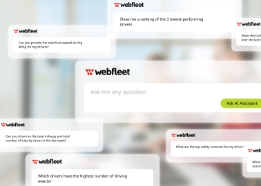 Bridgestone’s Webfleet Intros New Interactive AI Assistant For Fleet Managers