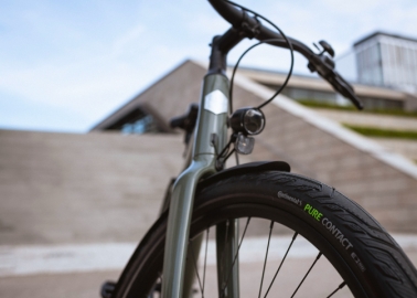 Continental Unveils Pure CONTACT: Puncture-Resistant Urban Tyre for Cyclists