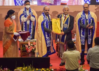 Dr R Mukhopadhyay Conferred With  IIT Distinguished Alumnus Award 2020