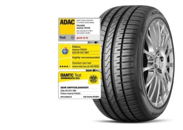 Falken AZENIS FK510 UHP Tops ADAC Summer Tyre Test