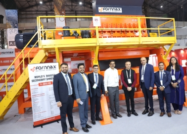 Fornnax Technology Sets New Standard with R4000-HD Tyre Shredder