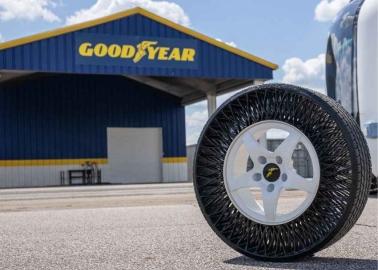 Goodyear And Local Motors Introduce Industry’s First Airless Tyre And Wheel Assembly