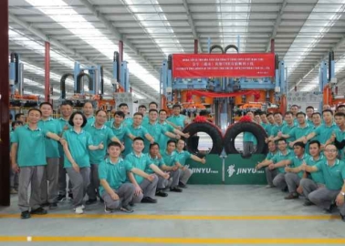 Jinyu (Vietnam) Tire Co. Ltd Starts Production Of Its First TBR Tyre