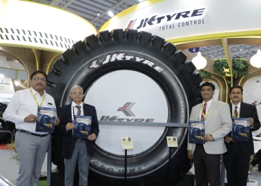 JK Tyre Launches 11 OTR Tyres At CII EXCON 2023