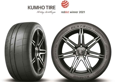 Kumho’s New ECSTA V730 Bags Red Dot Design Award 2021