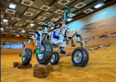 NASA Tests Shape-Memory Tyres for Mars Exploration