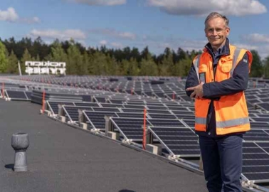 Nokian Tyres Logistics Centre Finland Installs Solar Power Plant On Rooftop