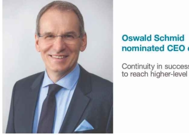 Oswald Schmid New CEO Of Bekaert