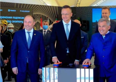 TATNEFT Partners With Hungarian MOL Group To Build Rubber Bitumen Plant