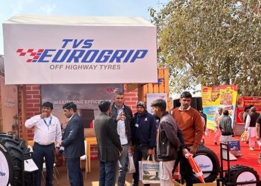 TVS Eurogrip Showcases Cutting-Edge Agri and Off-Highway Tyres at Krishi Darshan Expo