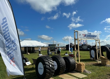 TVS Eurogrip Showcases Off-Highway Tyres at Farm Progress Show 2023