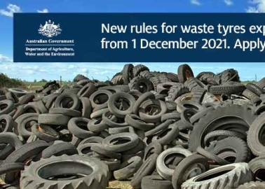 Tyre Recovery Association Supports End Of Export Of Unprocessed ELTs In Australia