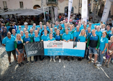   VMI Raises Over 86K Euro with Stelvio For Life 