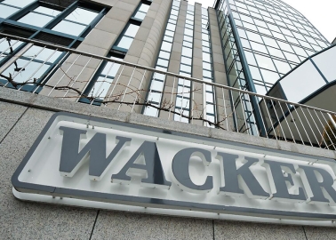 Wacker Chemie Confirms Long-Term Growth And Sustainability Targets