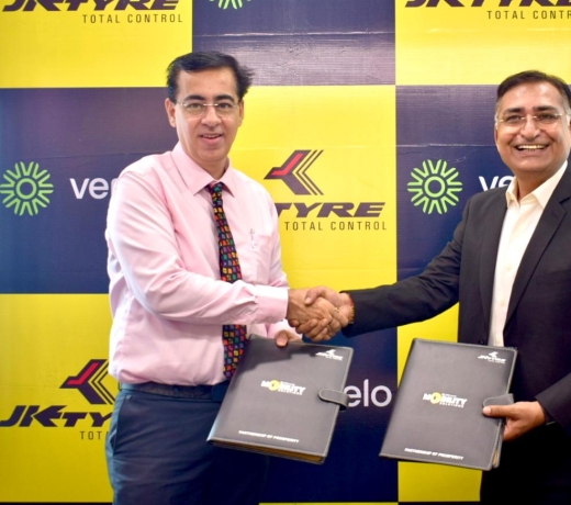 JK Tyre To Provide Comprehensive Mobility Solutions For Vertelo’s EV Fleet