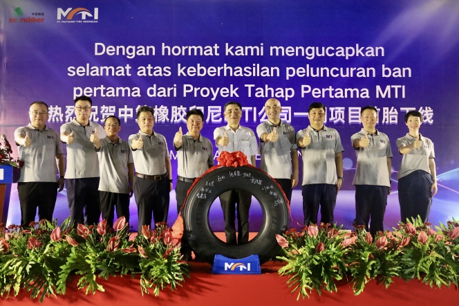 ZC Rubber Celebrates Production of First All-Steel Radial Tyre in Indonesia