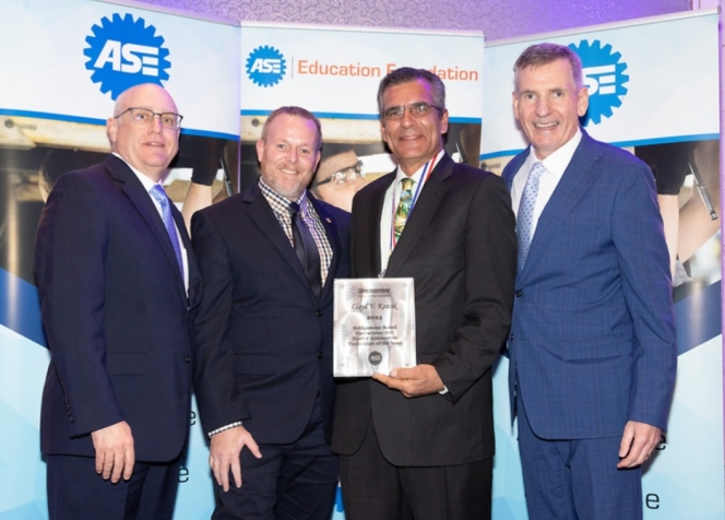 Lloyd Kozak Named Bridgestone’s ASE Master Technician Of The Year