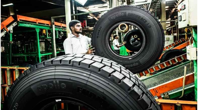 Apollo Tyre Q2 net profit surges