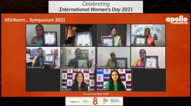 Apollo Tyres Felicitates Change Agents to Commemorate International Women's Day