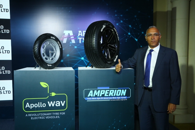 Apollo Tyres Launches EV Tyres For PV and 2-W Segments