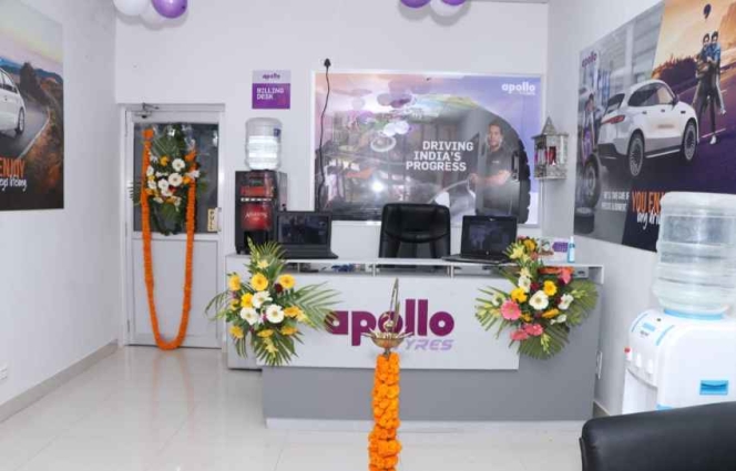 Apollo Tyres opens its first dedicated service centre