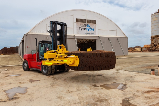 Australian First: Mining Tyre Recycling Plant Opens in Port Hedland