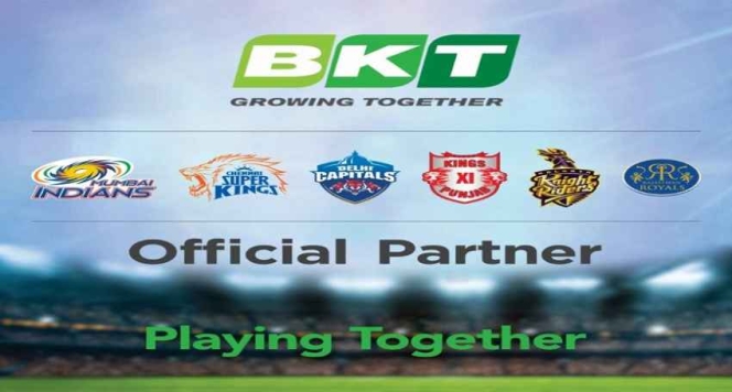 BKT sponsors six IPL teams