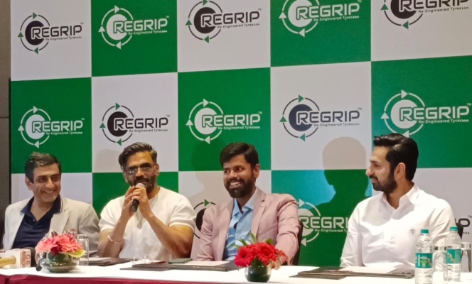 Bollywood Actor Suniel Shetty Invests in REGRIP