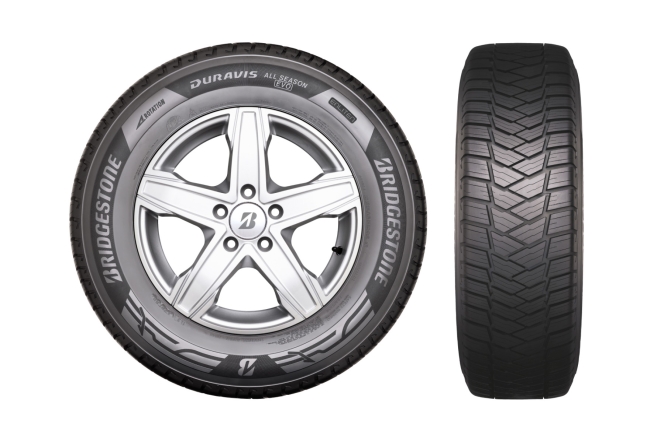 Bridgestone Unveals Duravis All Season EVO Van Tyre