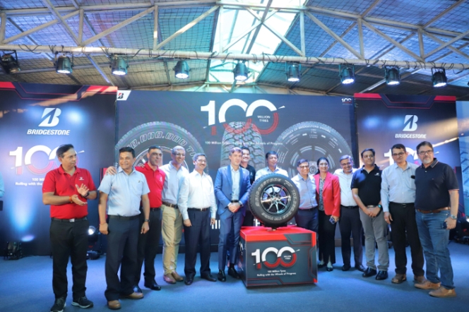 Bridgestone India Celebrates Milestone: 100 Millionth Tyre Produced at Indore Plant