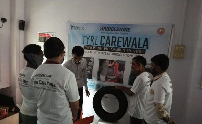 Bridgestone India Trains Over 1K Tyre Fitters 