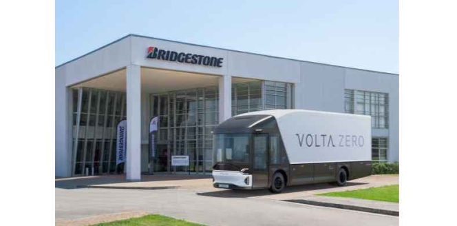 Bridgestone to supply tyres to the Volta Zero launch vehicle and pilot fleet of trucks