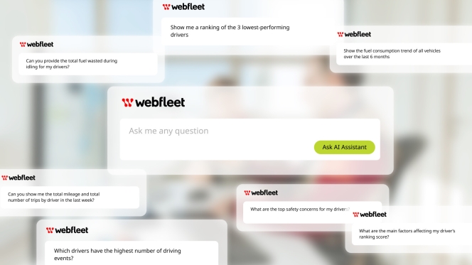 Bridgestone’s Webfleet Intros New Interactive AI Assistant For Fleet Managers