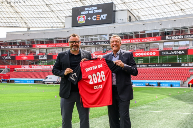 CEAT Scores Two-Year Sponsorship Deal with Bundesliga Champions Bayer Leverkusen