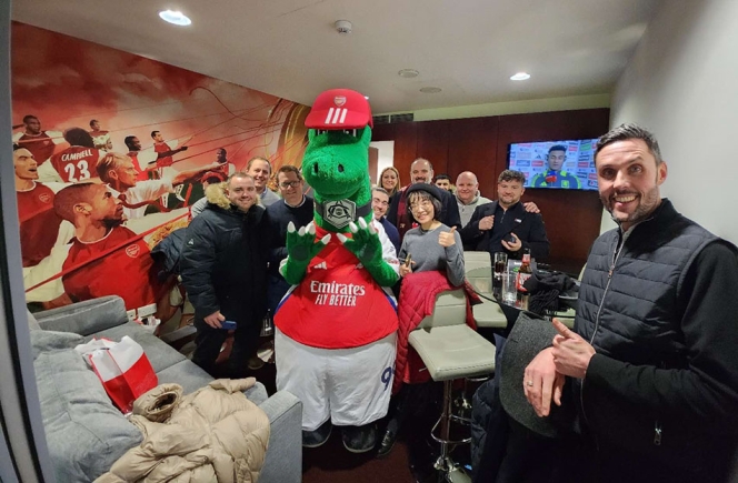 ZC Rubber Treats UK Customers To Arsenal Football Match