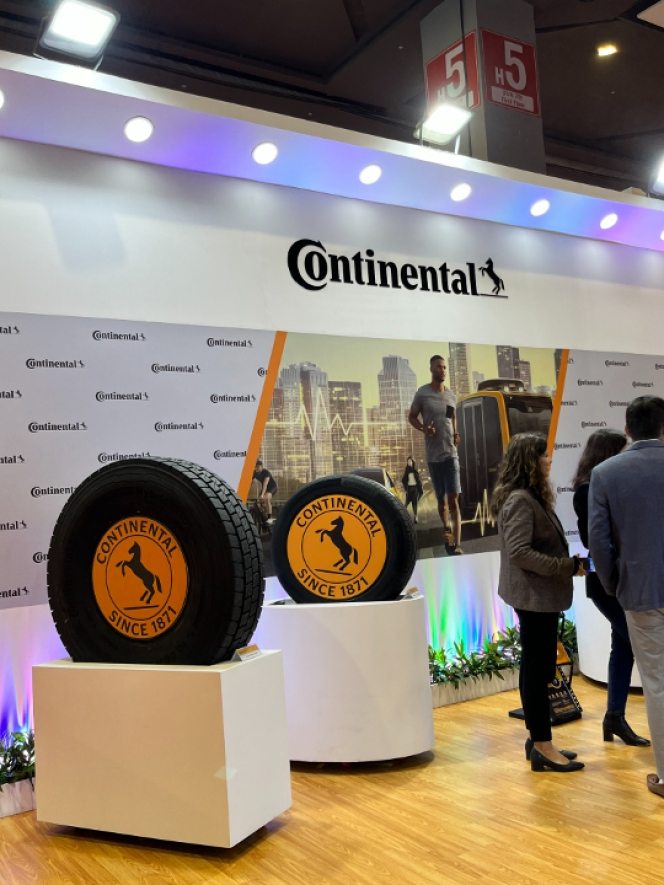 Continental Tires Showcase at Bharat Mobility Expo 2024