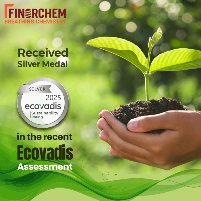 Finorchem Limited Achieves Silver EcoVadis Medal for Sustainability Excellence