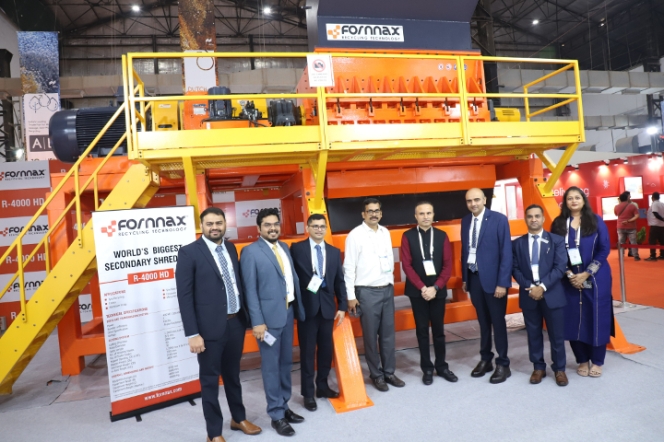 Fornnax Technology Sets New Standard with R4000-HD Tyre Shredder