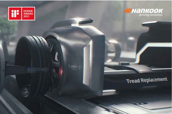 Hankook Tire Bags the iF Design Award 2021 in Two Categories