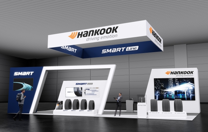 Hankook Tire Displays New Smart Truck Tyres At TMC 2025