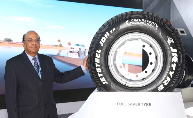 JK Tyre rolls out 20000000th TBR tyre