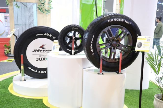 JK Tyre Showcases Advanced Products at Bharat Mobility Global Expo 2024