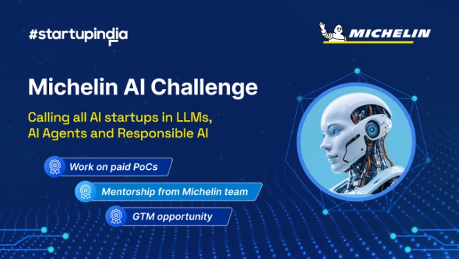 Michelin, DPIIT Launch AI Startup Challenge to Boost Innovation