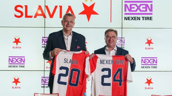 NEXEN TIRE Extends Partnership with Czech Football Powerhouse SK Slavia Praha