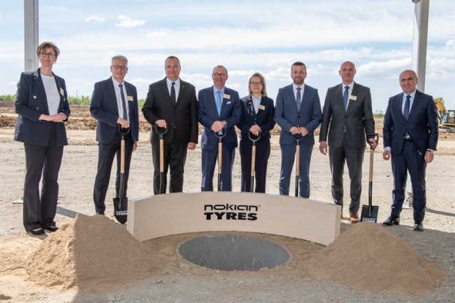 Nokian Tyre Holds Groundbreaking Ceremony for  Its Romania Plant