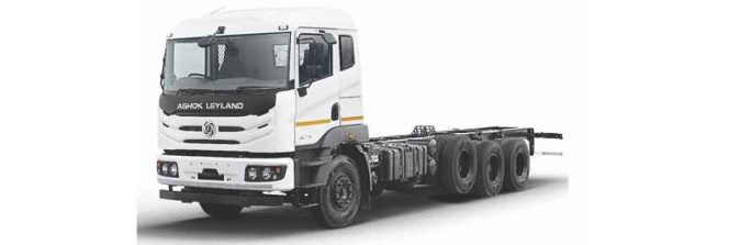 ON THE ROAD: ASHOK LEYLAND LAUNCHES INDIA’S FIRST 4-AXEL 14-WHEELER TRUCK