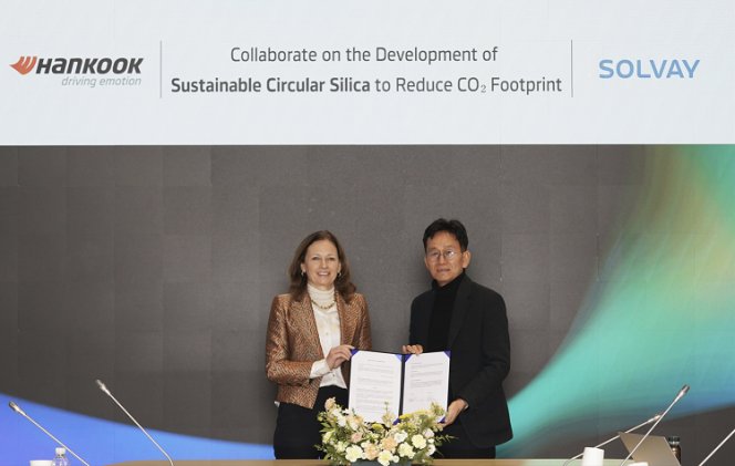 Hankook Tire Collaborates With Solvay To Develop 'Circular Silica'