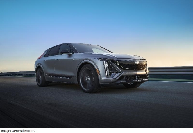 Cadillac's LYRIQ-V Electric SUV To Run On Continental PremiumContact 6 Tyres